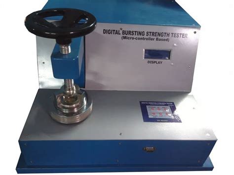 digital bursting strength tester price in india|bursting strength tester machine.